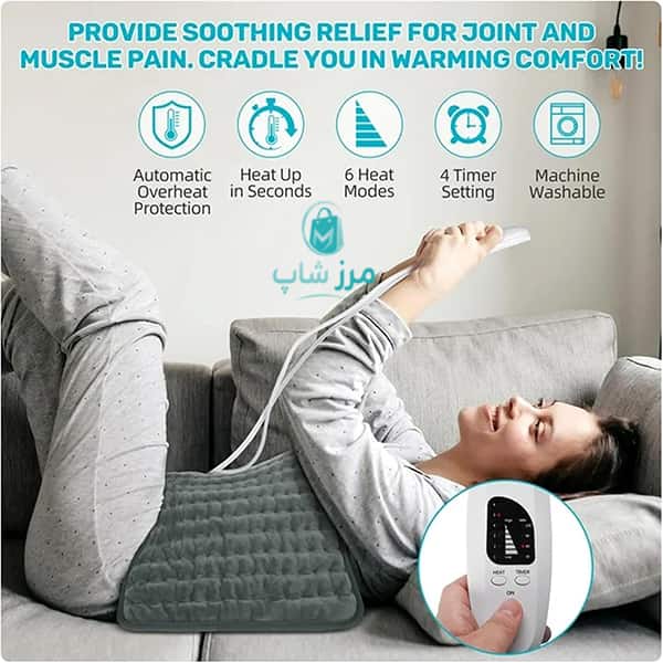 پد گرمایشی برقی YUMO مدل EB-6030 3.jpg مرزشاپ1